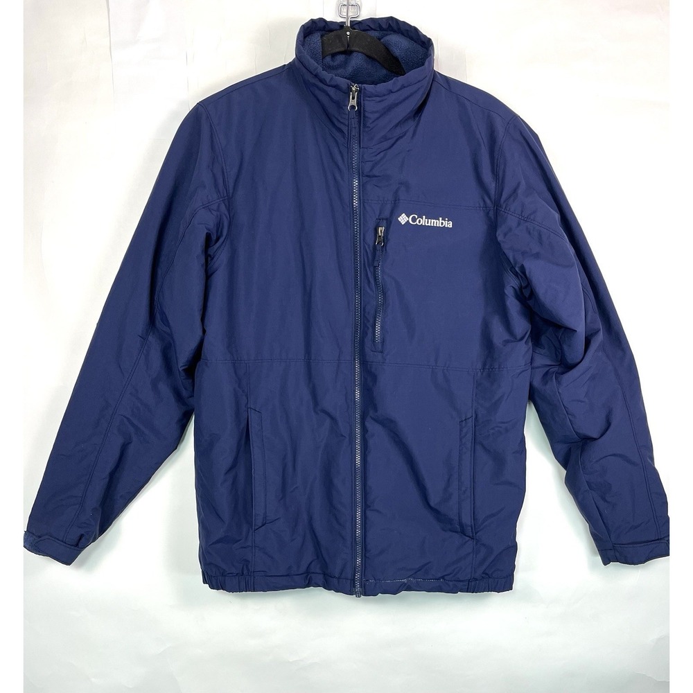 Columbia Northern Utilizer II Jacket Blue Sz Small Weatherproof Warm‎ Winter